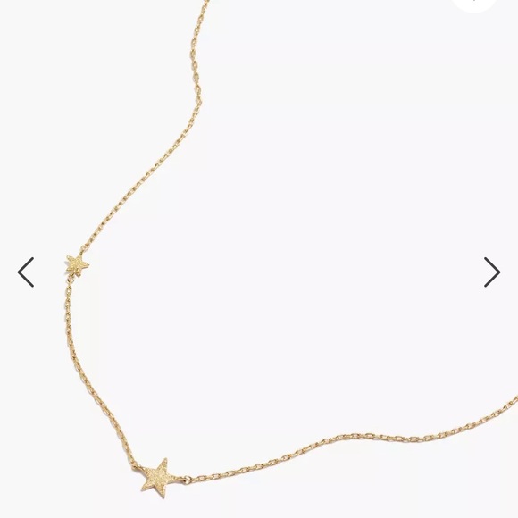Madewell Shimmer Star Station Necklace